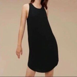 Wilfred Aritzia Sebatier Silk Trim Tank Dress Size XS EUC